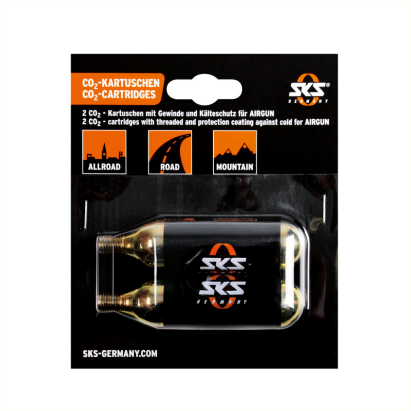SKS CO2-patronen per 2 stuks