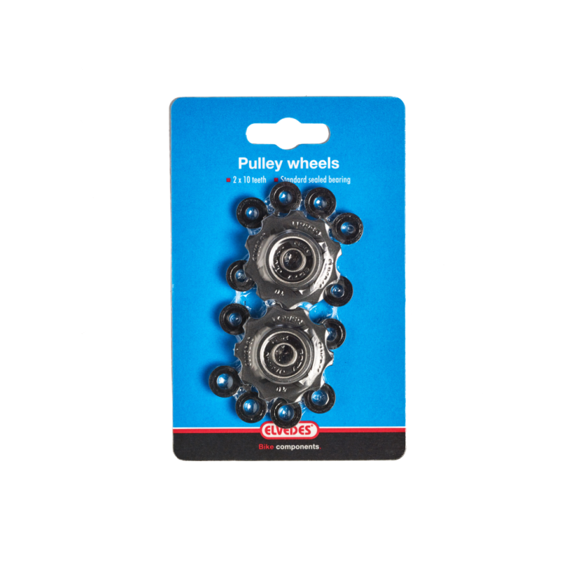 Elvedes derailleur 10T wieltjes met spacers