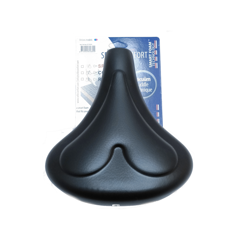 Selle Comfort zadel city smart foam hart, zonder strop