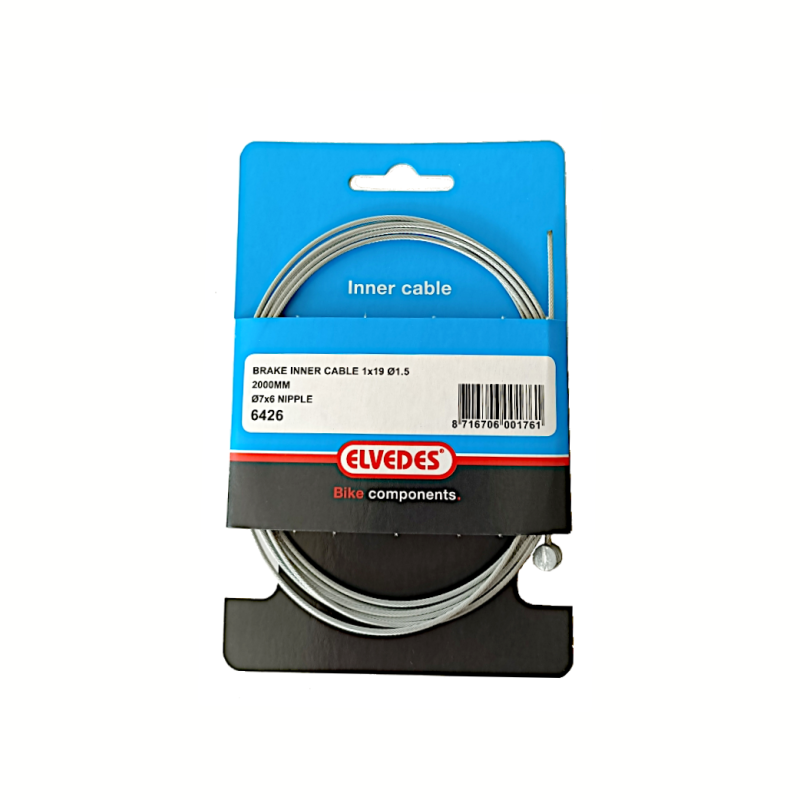 Elvedes Binnenkabel achterrem 2m