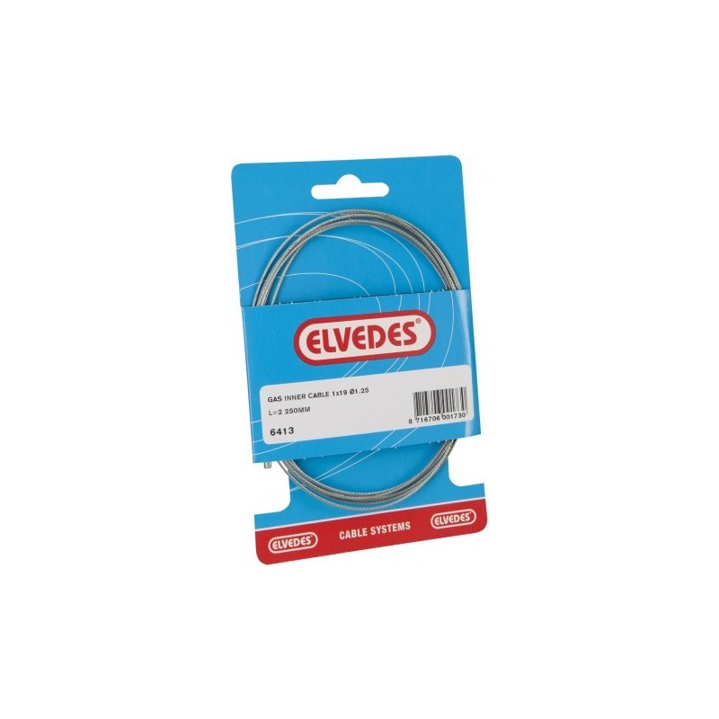 Elvedes Binnenkabel Gas 2.25m