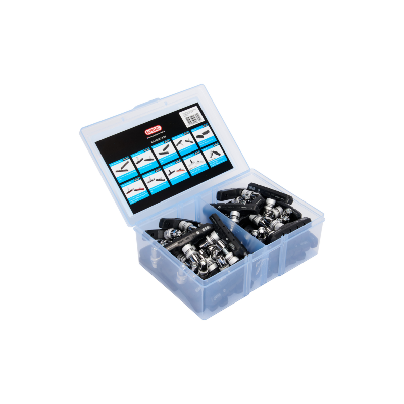 Elvedes remblokken V-Brake 72mm. per 25 paar