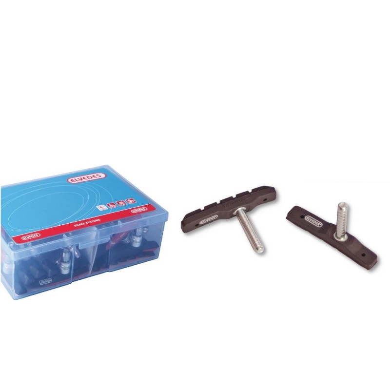 Elvedes remblokken cantilever 72mm. per 25 paar