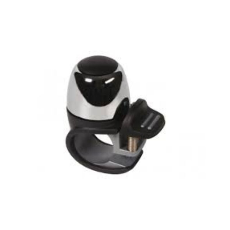 Fietsbel Compact Messing Chroom