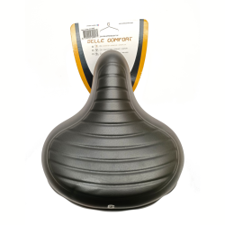 Selle Comfort zadel Wave zwart