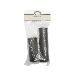 FALKX Black Coffee KL Handvatten leer zwart