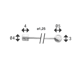Elvedes Versnellingsbinnenkabel