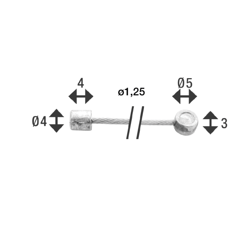 Elvedes Versnellingsbinnenkabel