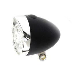 IkziLight koplamp Retro 3x LED zwart