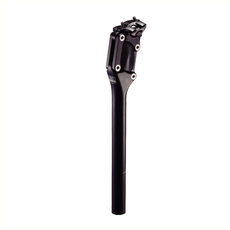 Post Moderne verende zadelpen PM-705N2 350mm - zwart