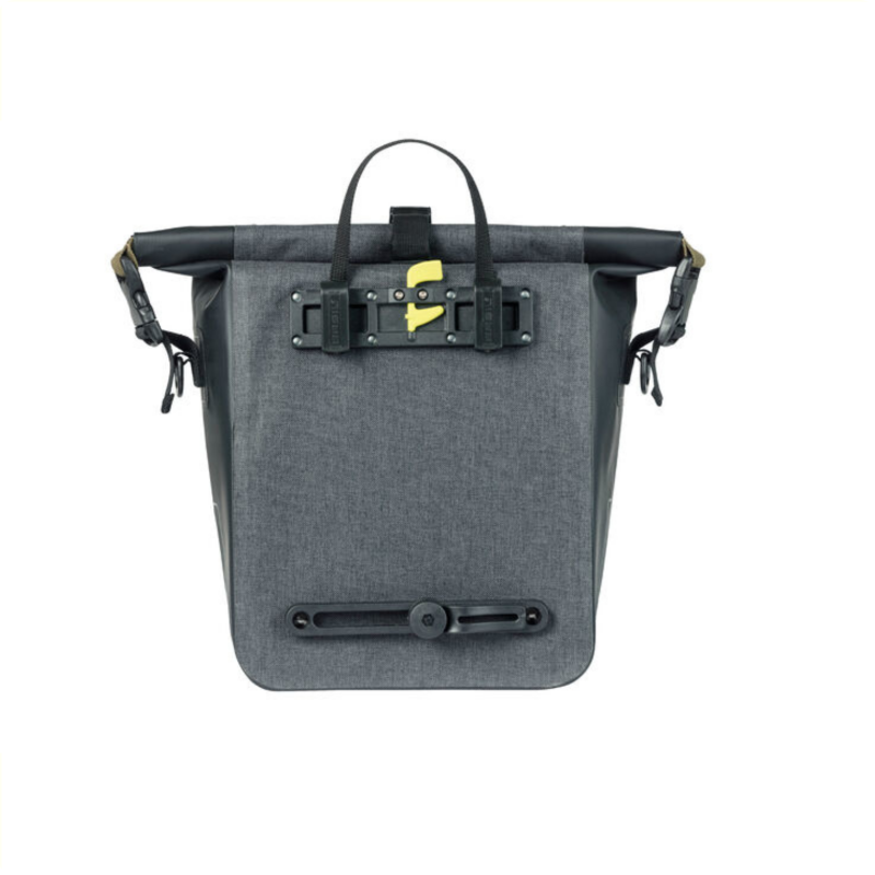 Basil Navigator Storm M enkele fietstas grijs